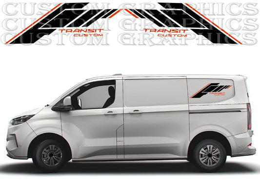 Custom Premium stickers Graphics Kit Ford Transit