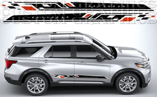 Ford Explorer Custom Decal Set – Upgrade Your Ride Instantly
