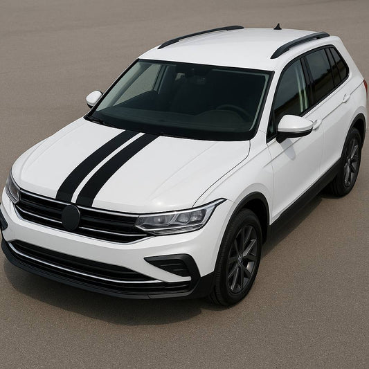 New Hood Sticker Compatible with VW Tiguan Classic line Design