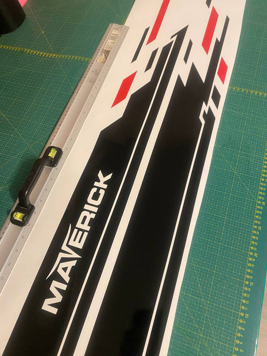 Ford Maverick Tuning Decals – Sporty Utility Look