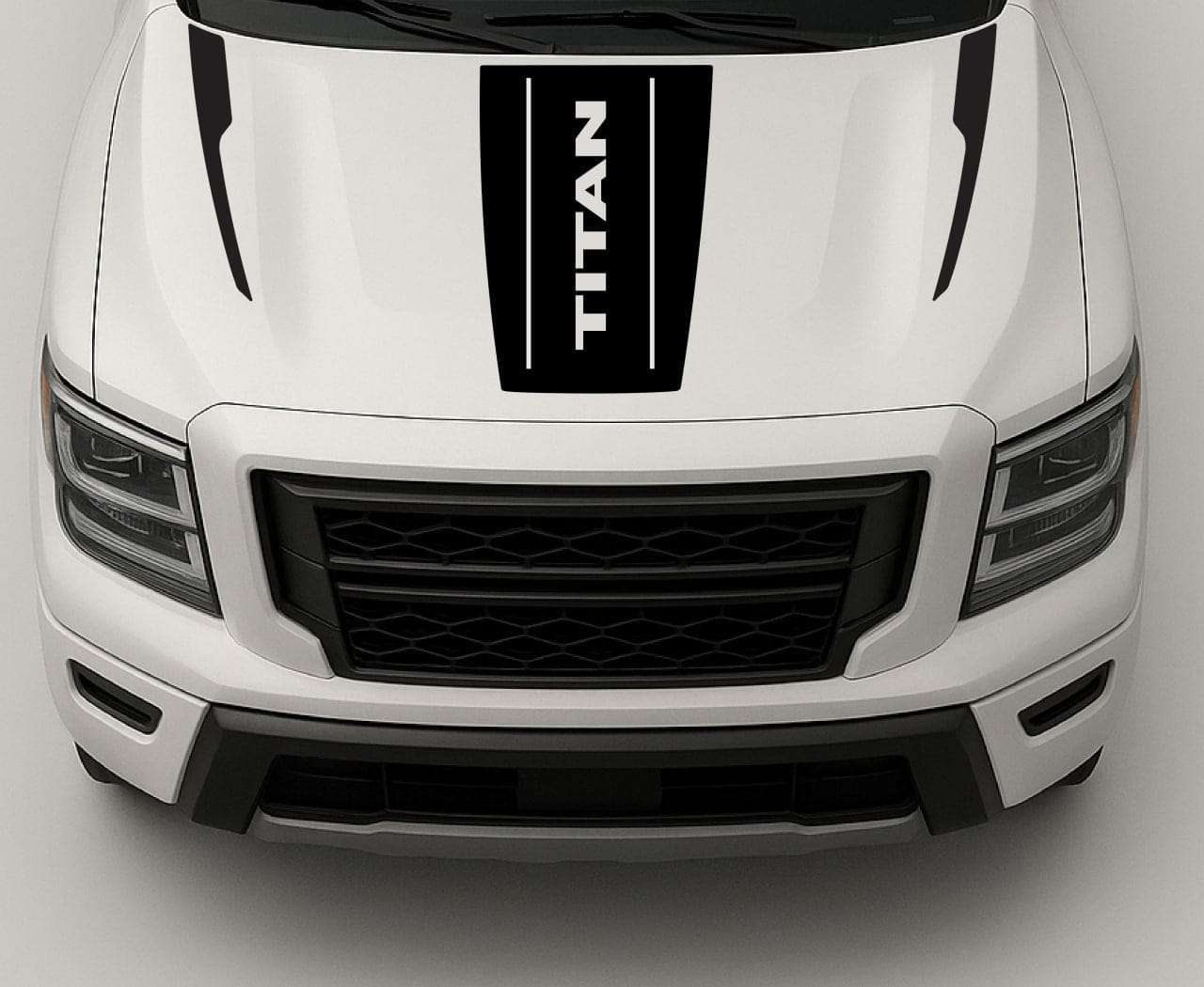 Premium Quality Vinyl Stickers Compatible with Nissan Titan Decorative car decals