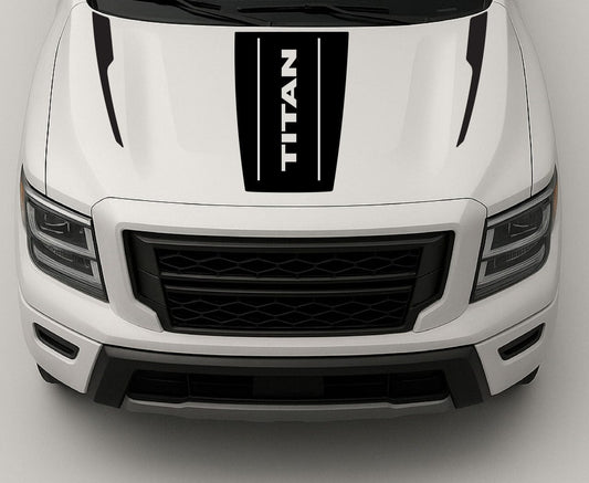 Premium Quality Vinyl Stickers Compatible with Nissan Titan Decorative car decals