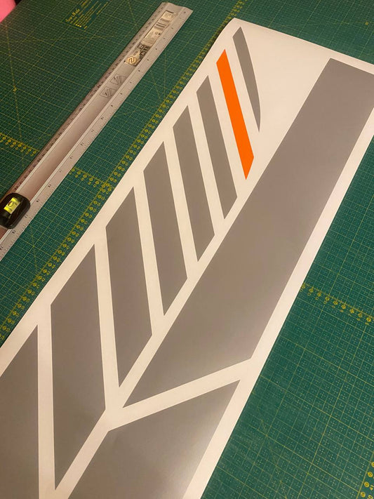 Premium Stripes Compatible with Hyundai Ioniq 6 Best Design Vinyl