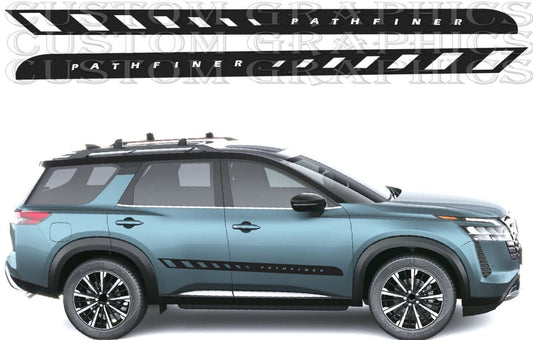 New Style Vinyl Stripe Kit Compatible with Nissan Pathfinder R53