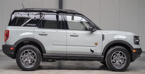 Premium Stickers Compatible With Ford Bronco 6 Stickers Decals Vinyl Horse Design