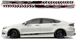Unique Design Stickers Decals Compatible With Ford Fusion Body Kit