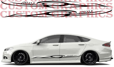 Tribal Design Stickers Decals Compatible With Ford Fusion Body Kit
