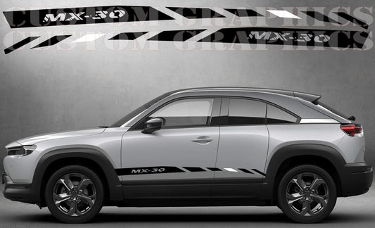 Nouvel autocollant compatible avec les bandes en vinyle Mazda MX-30, meilleur design