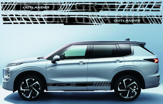 Autocollants compatibles avec Mitsubishi Outlander Nouveau meilleur design Cadeau homme