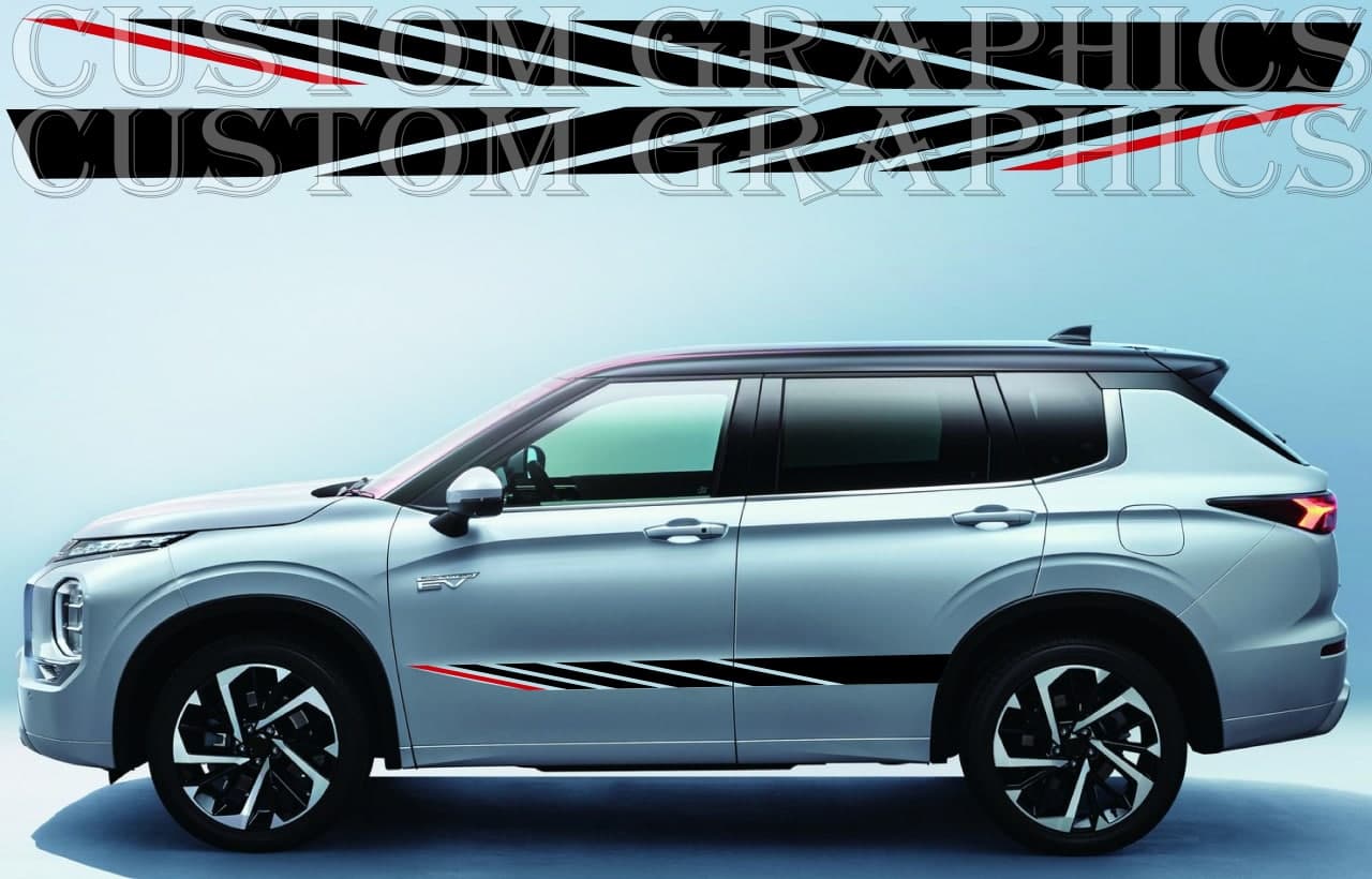 Autocollants compatibles avec Mitsubishi Outlander Figure Design Man Gift