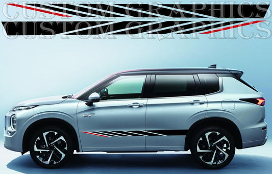 Autocollants compatibles avec Mitsubishi Outlander Figure Design Man Gift