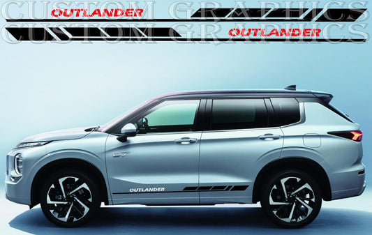 Autocollants compatibles avec Mitsubishi Outlander Tribal Block Design Man Gift