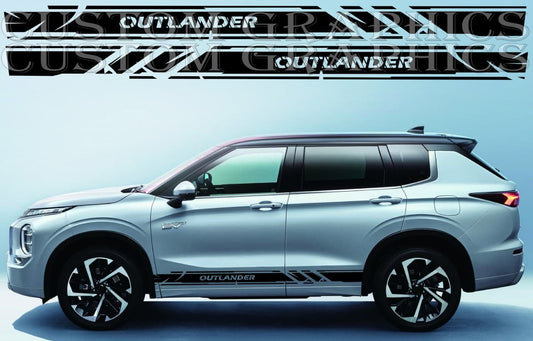Autocollants compatibles avec Mitsubishi Outlander Design unique Cadeau homme