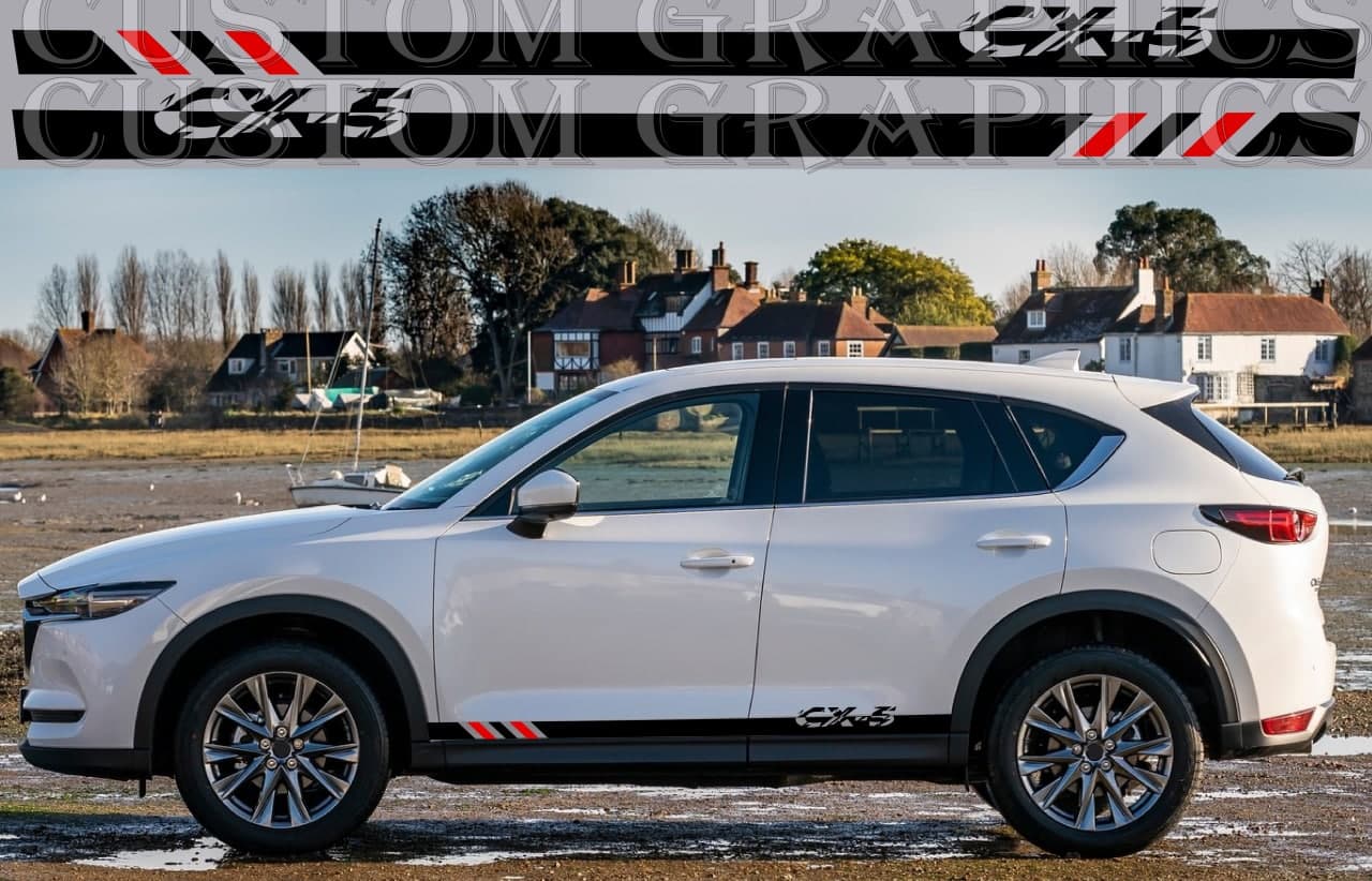 Sticker Compatible with Mazda CX5 Vinyl Stripes Decals
