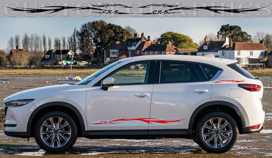 Tribal Sticker Compatible with Mazda CX5 Vinyl Stripes Decals