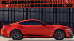 Sticker Compatible With Ford Mustang Unique Style Design Racing Line