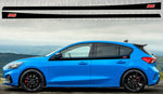 Sticker Stripes Compatible With Ford Focus Style RS Design Decal Vinyl
