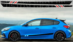 Sticker Stripes Compatible With Ford Focus New Design Decal Vinyl