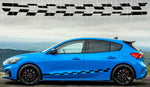Sticker Stripes Compatible With Ford Focus Tacso Design Decal Vinyl