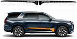 Stripes Compatible with Hyundai Palisade Unique Classic Design Vinyl