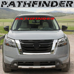 New Graphic compatible with Nissan Pathfinder Hood Window Design