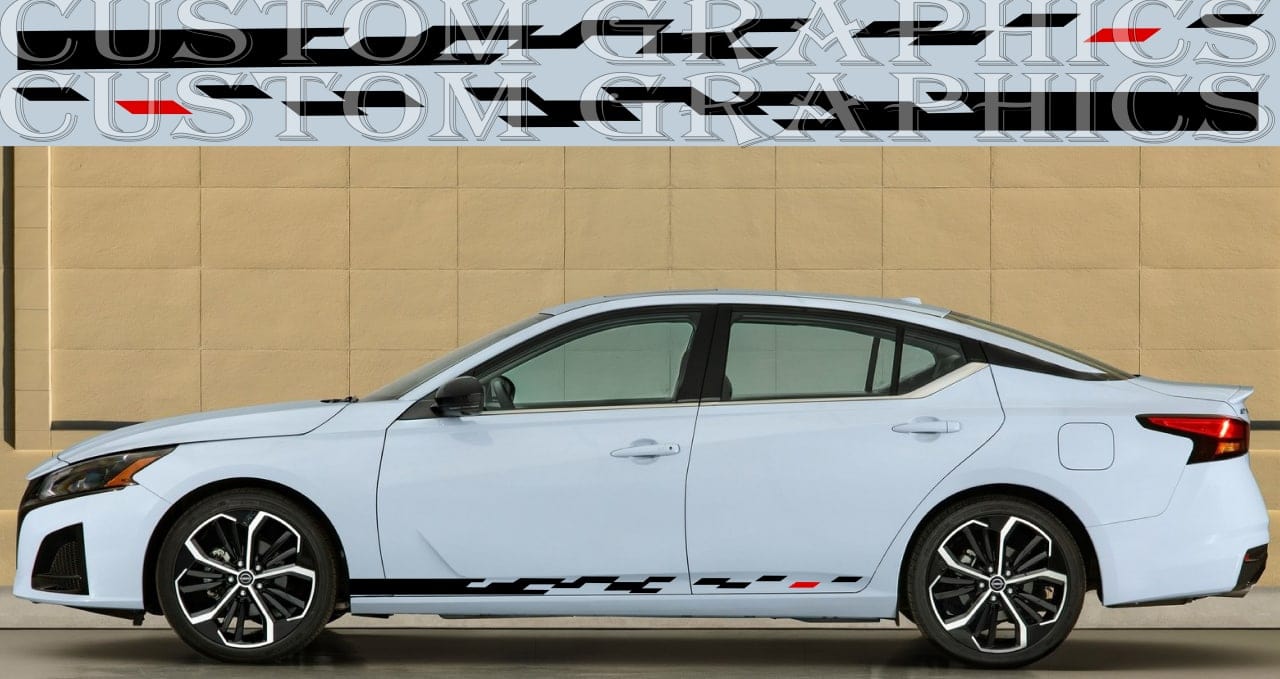 Autocollants compatibles avec Nissan Altima Nouveau design unique 