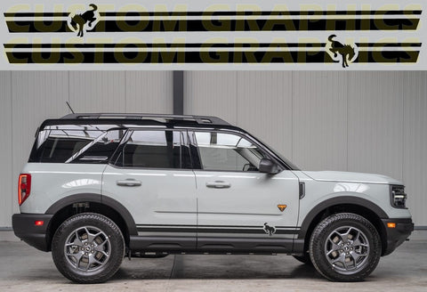 Premium Vinyl Stickers Compatible With Ford Bronco