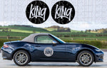 Stickers New Style Classic Design Compatible With Mazda MX-5