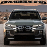 Premium Hood Window Sticker Compatible with for HYUNDAI Santa Cruz Mountain Design