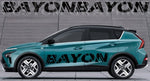 Sticker Compatible with Hyundai BAYON Logo Design Decal Vinyl