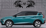 Autocollant compatible avec Hyundai BAYON Eagle Rear Design Decal Vinyl