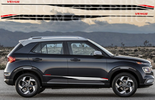 Autocollant compatible avec Hyundai Venue Figure New Design Decal Vinyl
