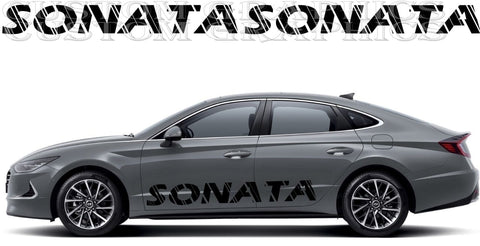 Sticker Compatible With Hyundai Sonata Best Classic Design