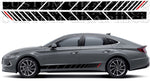 Sticker Compatible with for Hyundai Sonata Block Design Decal