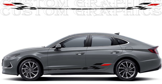 Autocollant compatible avec le nouveau design de bloc pour Hyundai Sonata