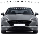 Sticker Compatible with for Hyundai Sonata Front Window Design Decals