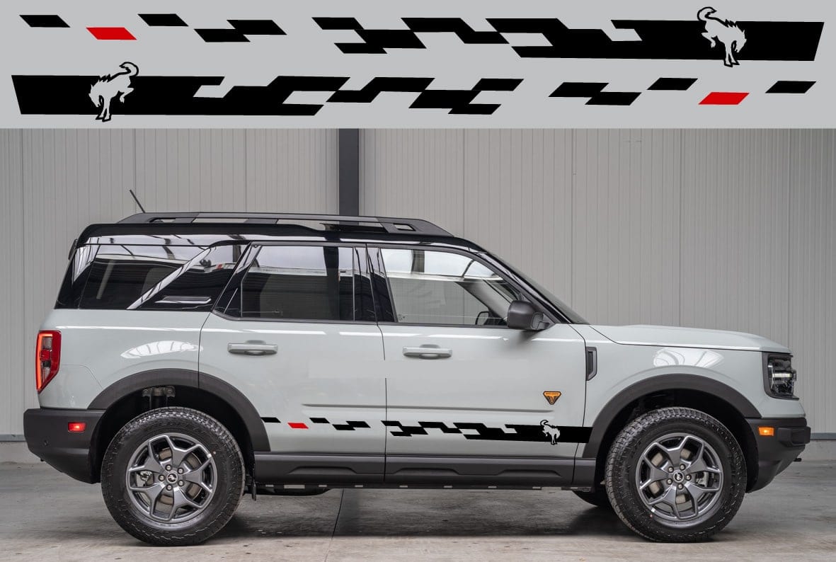 Compatible avec les autocollants Ford Bronco en vinyle, design de plage, meilleur style