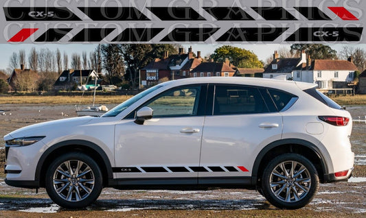 New Sticker Compatible with Mazda CX5 Vinyl Stripes Decals Unique Design NEW ONE