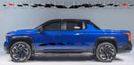 Vinyl Sticker Compatible With Chevrolet Silverado EV RST Figure Design