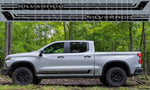 Vinyl Sticker Compatible With Chevrolet Silverado ZR2 Bison Style Design