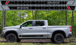 Vinyl Sticker Compatible With Chevrolet Silverado ZR2 Bison New Best Design