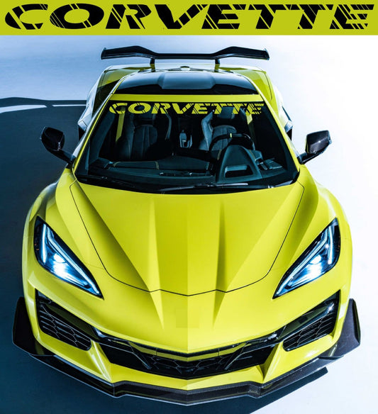 Autocollants compatibles avec les graphiques de nom Chevrolet Corvette Z06 