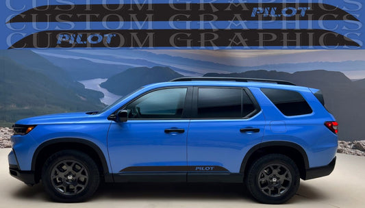 Stickers Compatible With Honda Pilot Classic Line Design Vinyl Decal