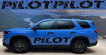 Autocollants compatibles avec le design de la ligne de nom Honda Pilot en vinyle