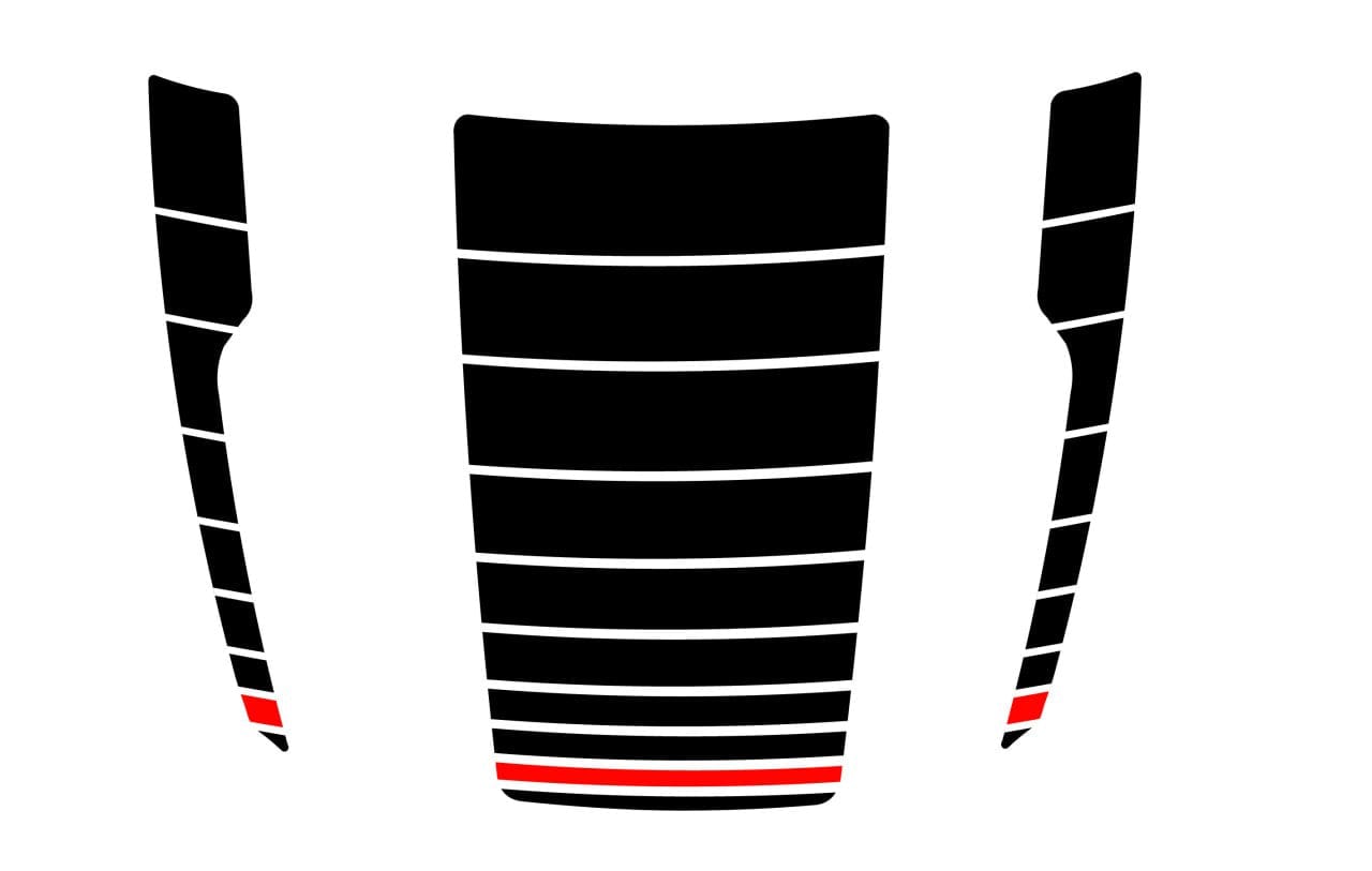 Premium Hood Stickers Compatible with Mazda CX-50 Vinyl Stripes Unique Design BFF