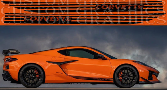 Stickers Compatible With Chevrolet Corvette Z06 Best Design Vinyl Decals