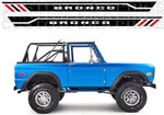 Stickers Decals Compatible With Ford Bronco 1th gen 1966-1977 Best Design