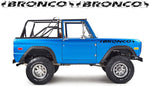 Premium Vinyl Stickers Decals Compatible With Ford Bron 1th gen 1966-1977 name Design