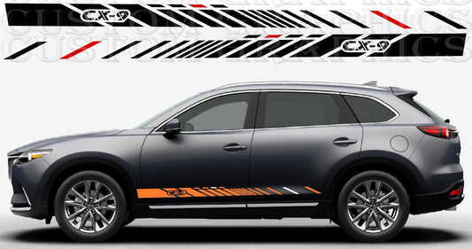 Stickers Compatible with Mazda CX-9 Vinyl Stripes Best Design
