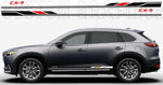 Best Stickers Compatible with Mazda CX-9 Vinyl Stripes Block Design